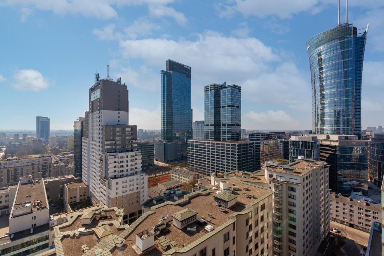 Platinum Towers Apartment With Parking By Renters Prestige Varşova Dış mekan fotoğraf
